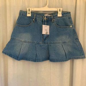 Adika denim mini skirt